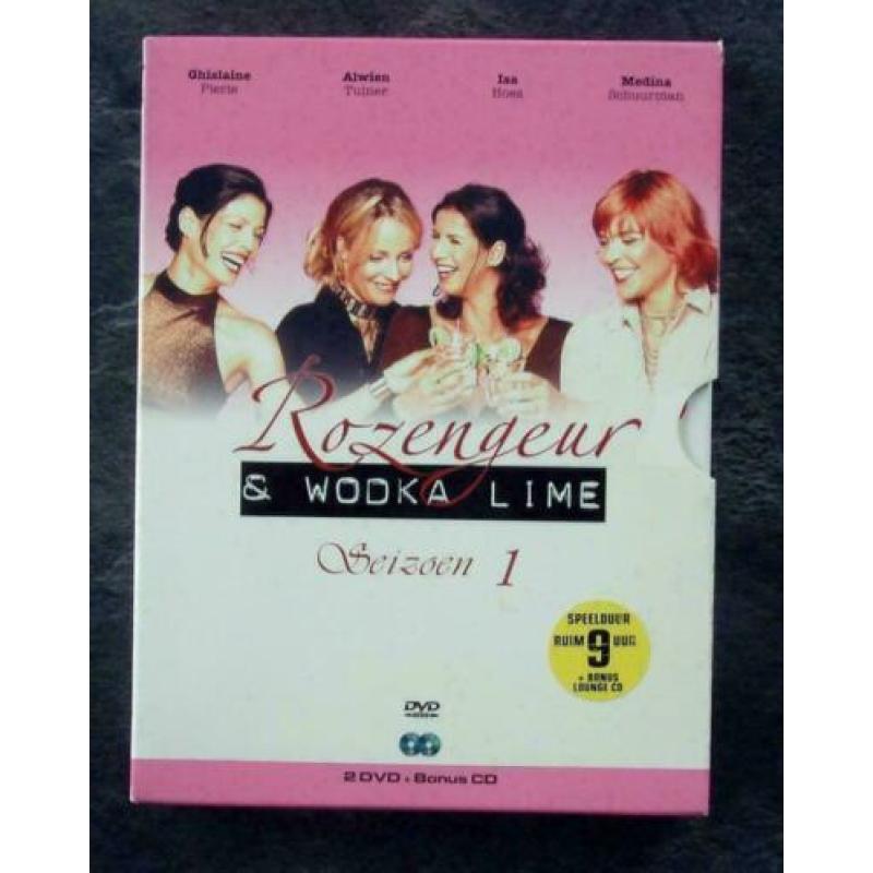 5 DVD + 1 CD - Rozengeur en Wodka Lime - Seizoen 1 en 2