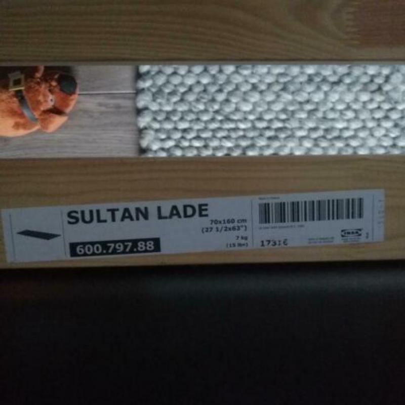 Zwart bed kinderbed IKEA incl lattenbodem en evt matras