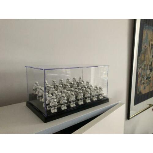 Lego star wars poppetjes met display
