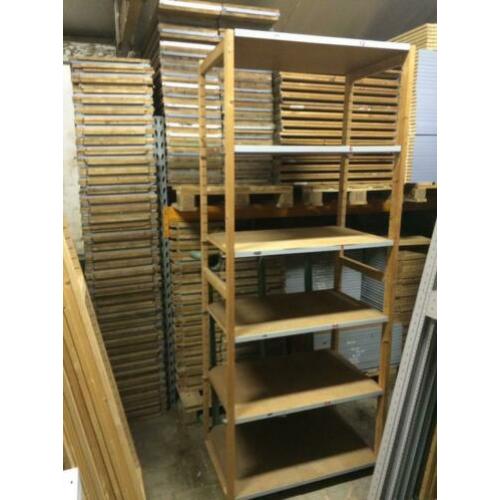 Bruynzeel houten stelling 4 meter 60cm diep