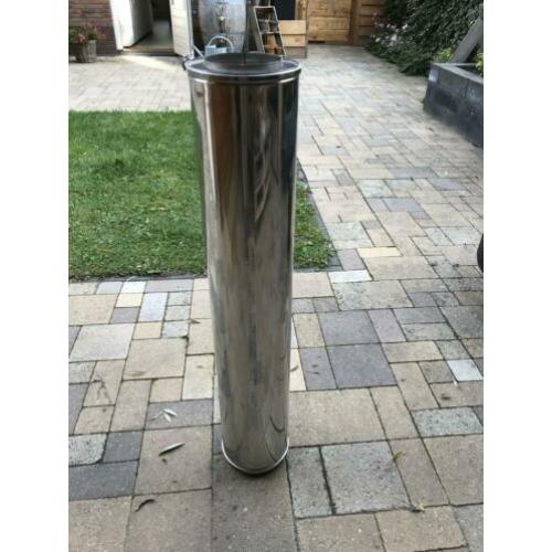 Schiedel Dubbelwandige rookkanaal 125mm RVS