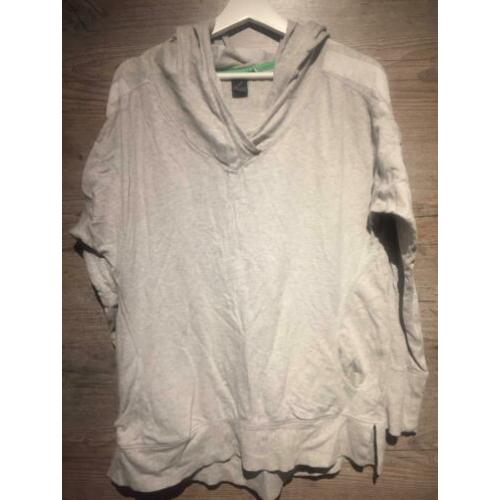 Grijs zacht dames vest, maat: XL