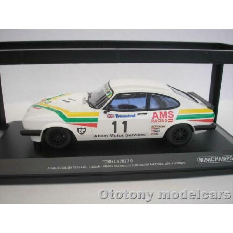 Ford Capri 3.0 #11 Silverstone 1979 1/18 Minichamps