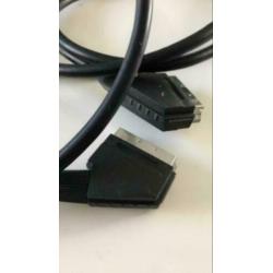 2 x scart kabel 180 cm