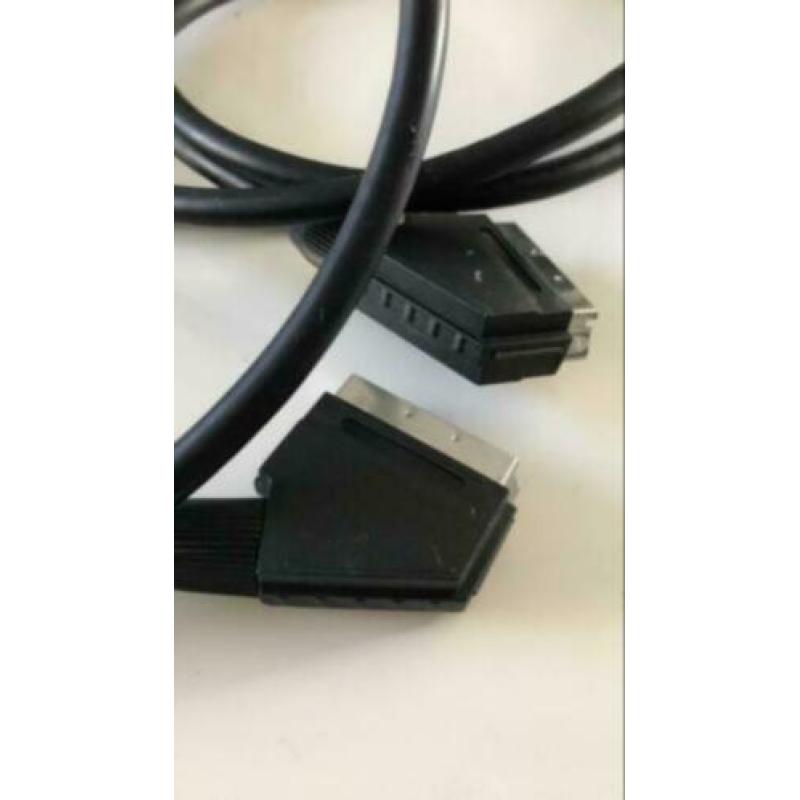 2 x scart kabel 180 cm