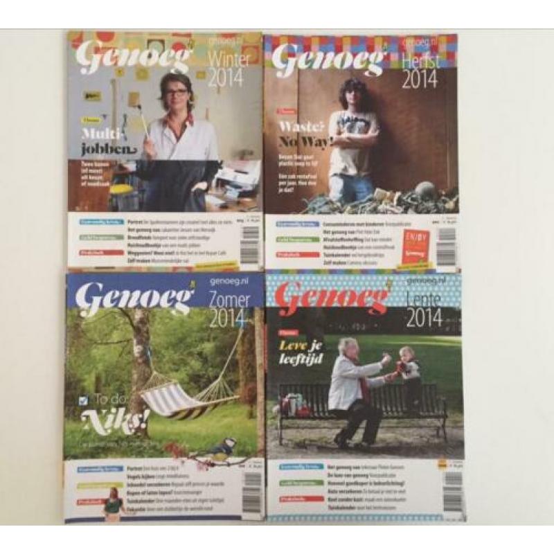 Genoeg tijdschrift stapel tijdschriften bespaartips