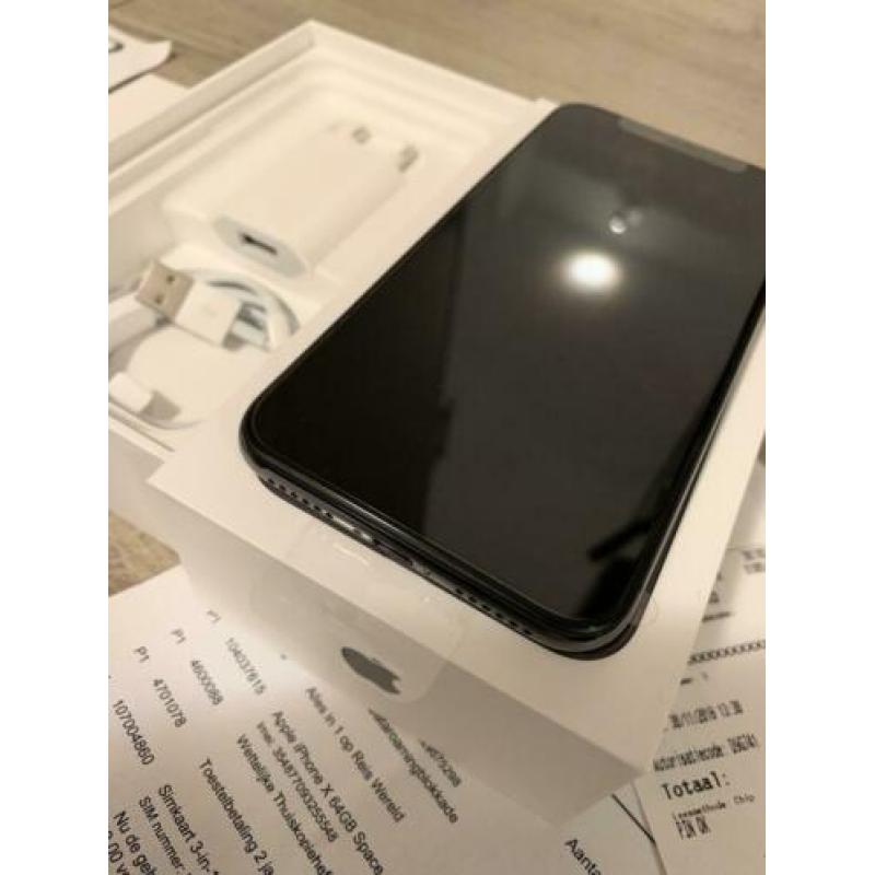 Apple iPhone X 64 gb nieuw ivm omgeruild toestel zie tekst