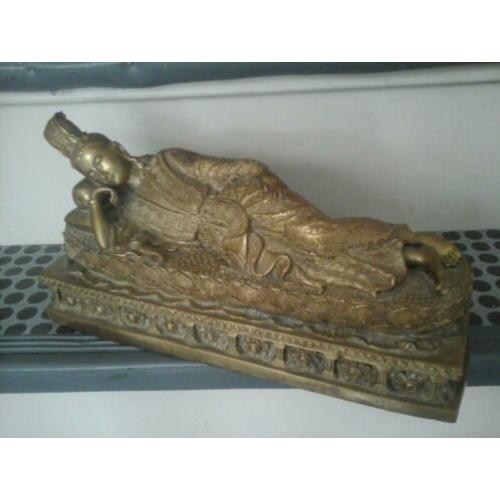 Bronzen /koperen boedabeeld