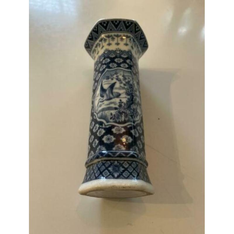 Delfts blauw vaasje china porselein