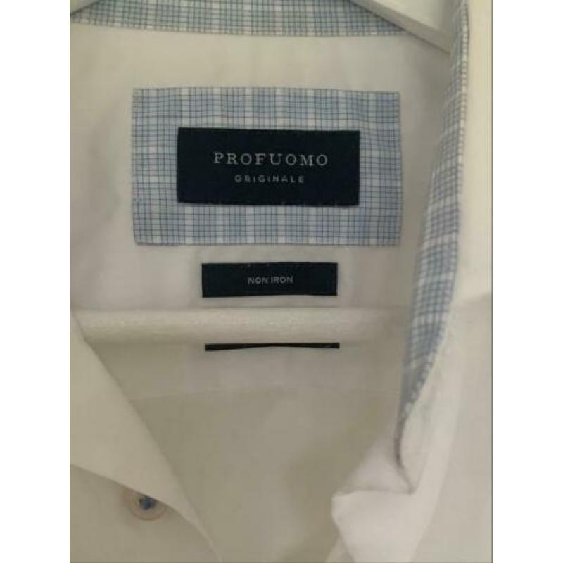 Profuomo overhemd maat 38 easy iron
