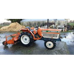 Kubota tractor met frees ZL2002DT-M
