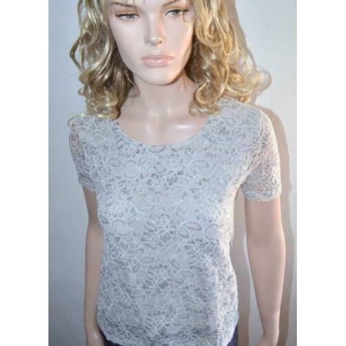 HM glitter kant top S shirt