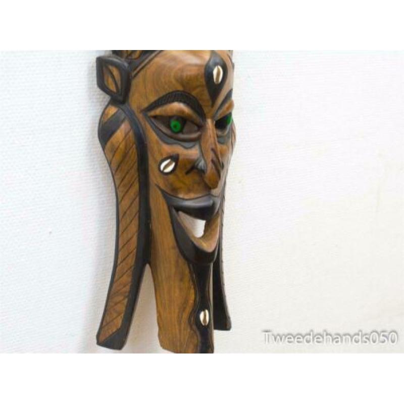 Houten masker, Wanddecoratie 84505