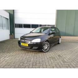 Opel Corsa 1.4 3D 2004 Zwart APK 11-2020! Lees beschrijving!