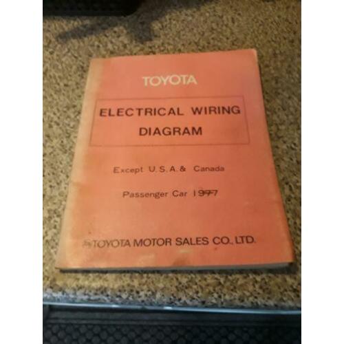 electrical wiring diagram toyota corolla KE20,KE30,Toyota 10