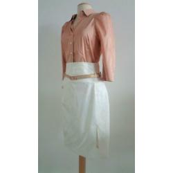 Monique Collignon rok, off white, maat 38, Nieuw
