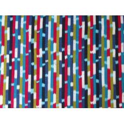 Quilt Patchwork Wenskaart knutselstofje nr 2820 jaren 70 mot