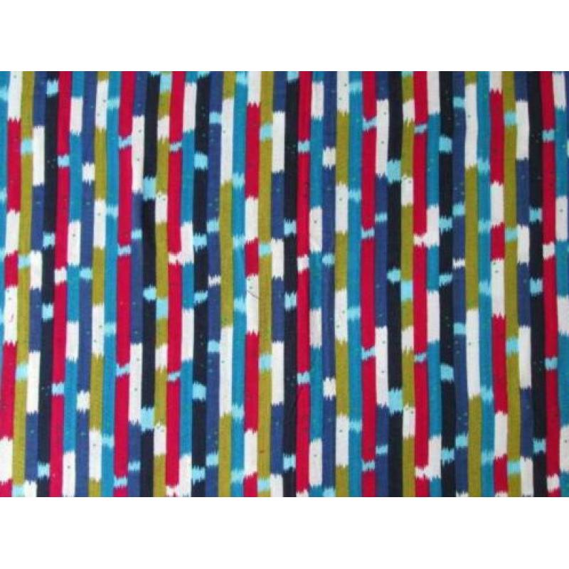 Quilt Patchwork Wenskaart knutselstofje nr 2820 jaren 70 mot