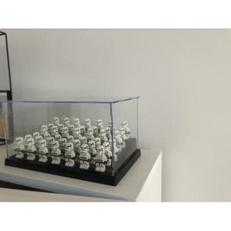 Lego star wars poppetjes met display