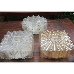 Vintage plafondlamp/plafonniere