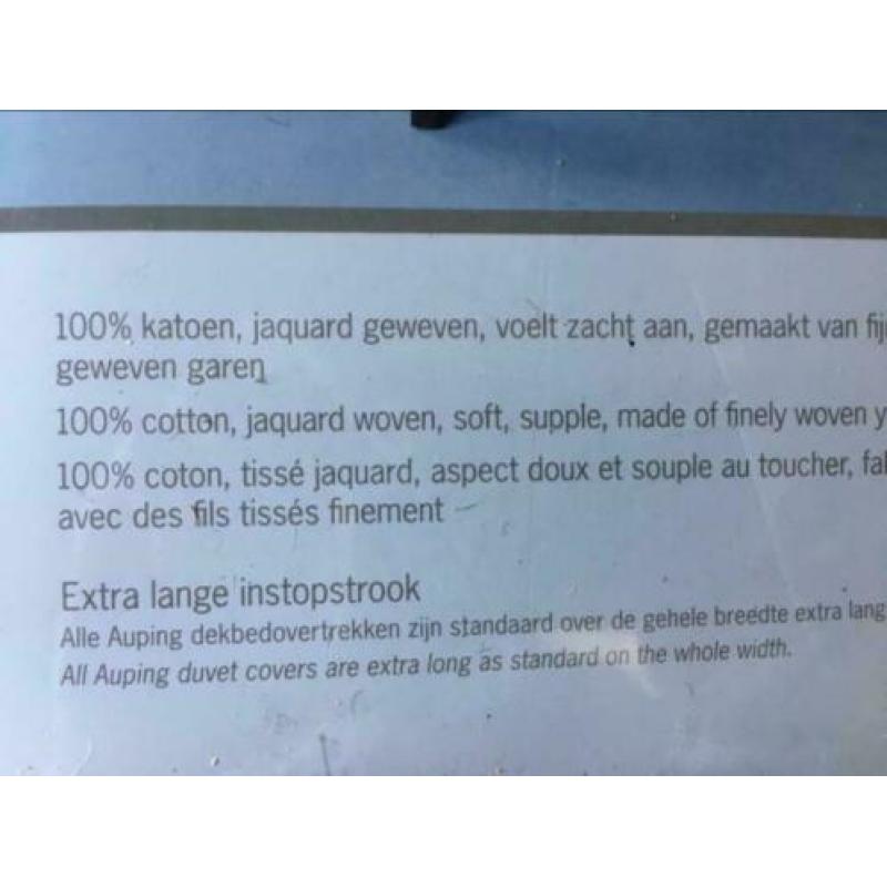 Auping dekbed overtrek lits jumaeux