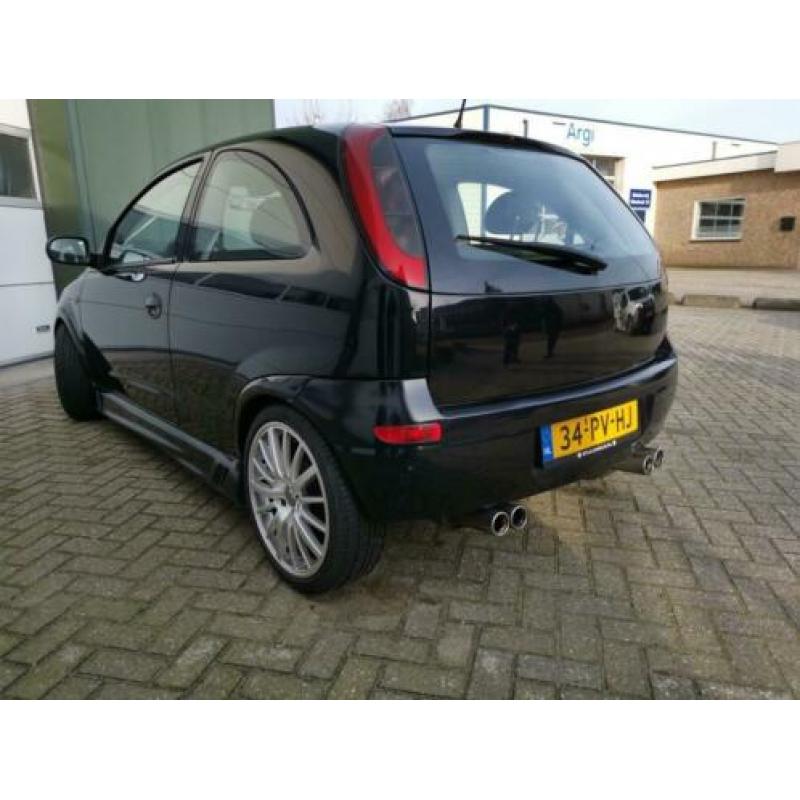 Opel Corsa 1.4 3D 2004 Zwart APK 11-2020! Lees beschrijving!