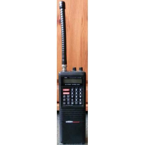 Uniden UBC-200XLT portable scanner 200 kanalen + Luchtvaart.