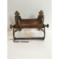 Antiek Victoriaanse Toiletrolhouder vintage / toilettafel