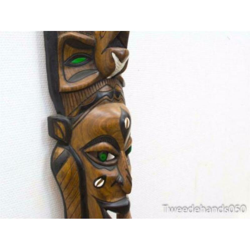 Houten masker, Wanddecoratie 84505