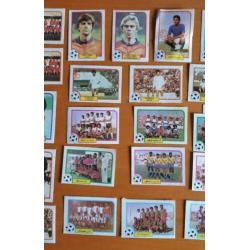 Diverse voetbalplaatjes stickers