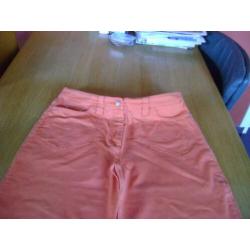 Oranje OneTouch 3/4 broek, maat 46