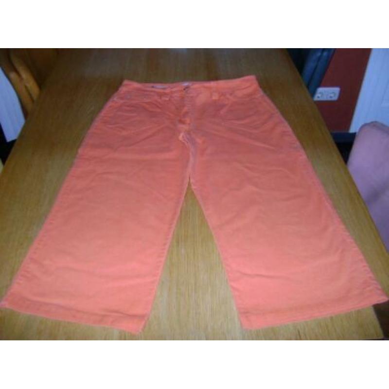 Oranje OneTouch 3/4 broek, maat 46