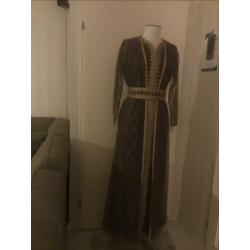 Mooie Tweedelige Takchita/Kaftan/Abaya Nieuwstaat