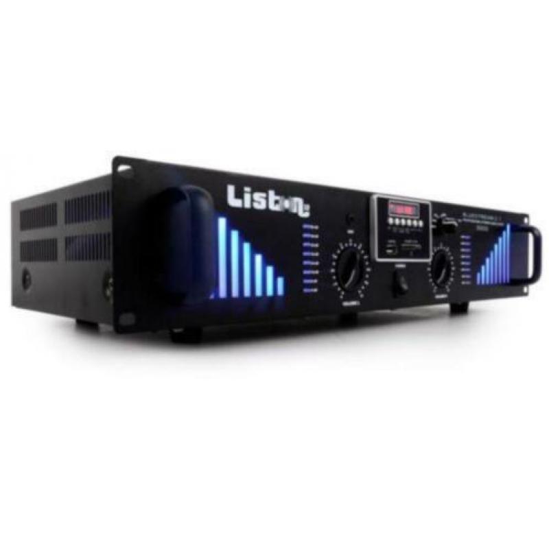 3000W Versterker Amplifier Veel Funkties. Disco Bioscoop etc