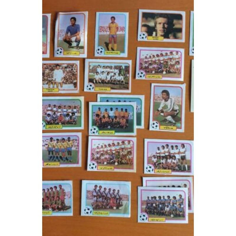 Diverse voetbalplaatjes stickers