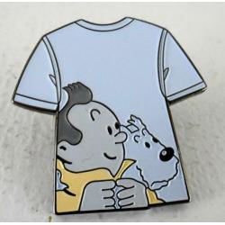 Kuifje pin speldje Kuifje en Bobbie t-shirt