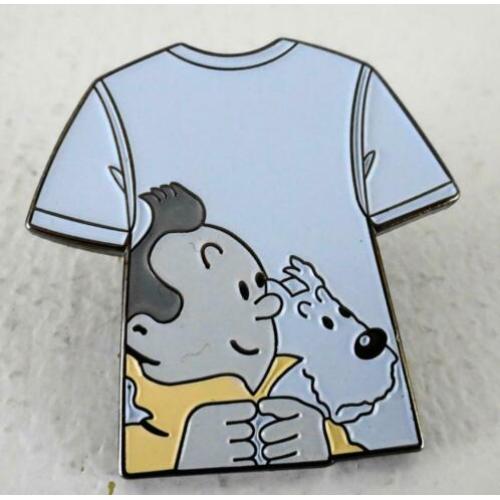Kuifje pin speldje Kuifje en Bobbie t-shirt