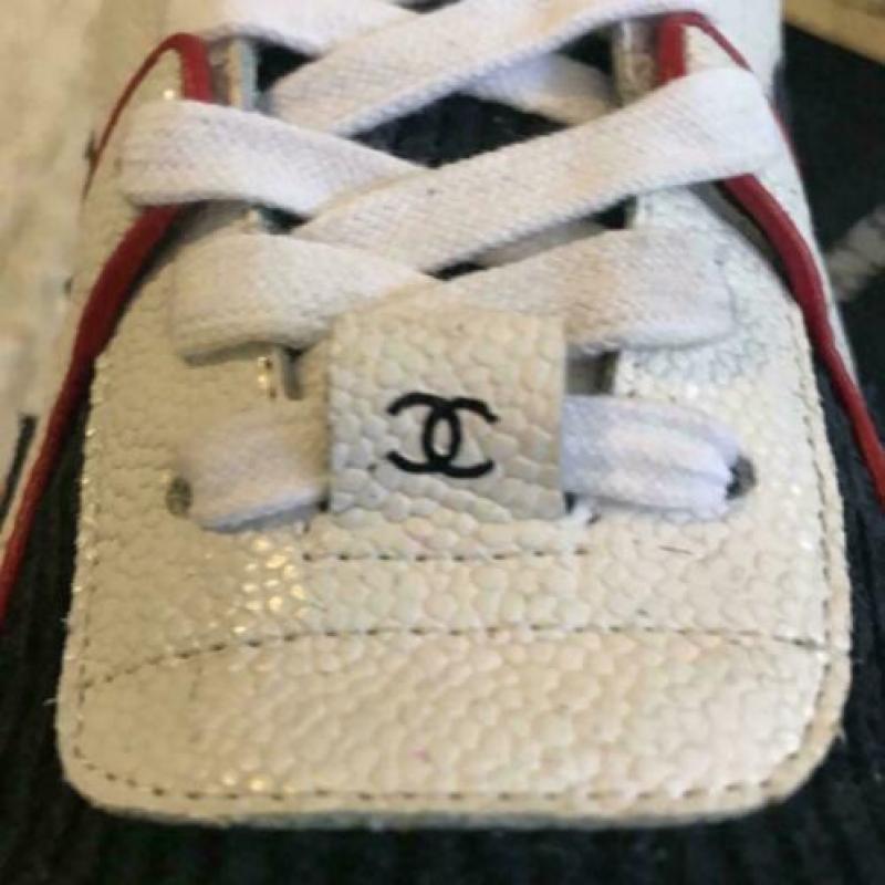 V CC COCO Sneakers White Black Red 41(35 36 37 38 39 40)