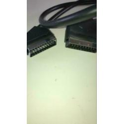 2 x scart kabel 180 cm