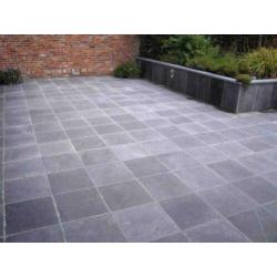 Vietnamees hardsteen Anticato tuintegels 40x40 cm verouderd