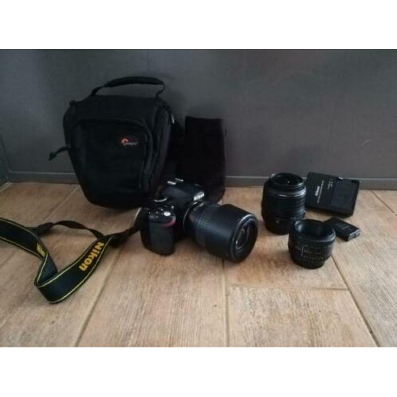 Nikon D3200 + accessoires
