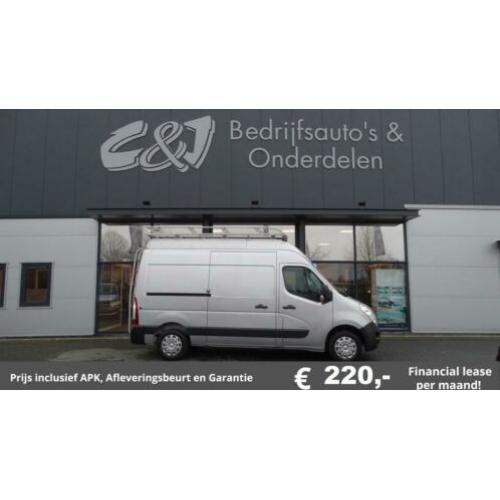 Opel Movano 2.3 CDTI L2H3 luxe ac navi imperial lease 220,-