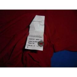 Brax tomaatrood t-shirt maat XL