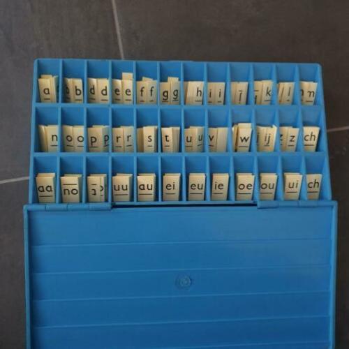 Letterdoos ABC doos Alfabet bak