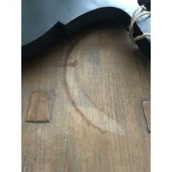 Teakhouten eettafel