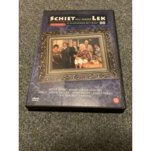 Dvd schiet mij maar lek seizoen 1 tv serie 2 disc