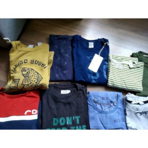Jongens kleding maat 128 Scotch, petrol