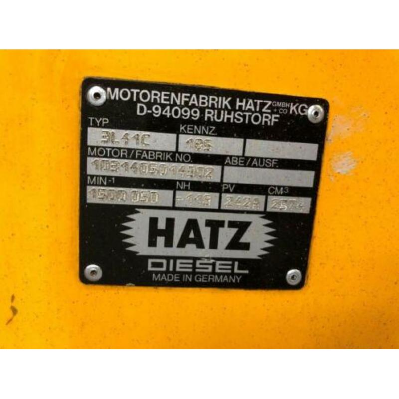 Hatz 3L41C Stamford 25 kVA Silentpack generatorset