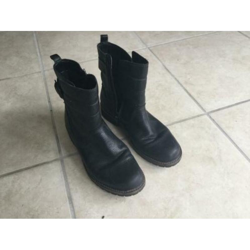Stoere Ecco leren laarsjes zgan 40
