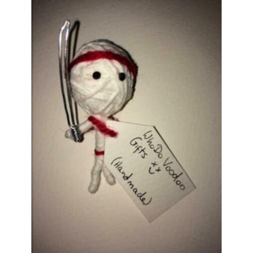 The Martial Artist - Voodoo Doll - Handmade